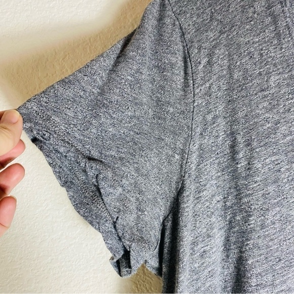 Madewell Gray  Short Sleeve T-Shirt Size: L - Picture 3 of 6